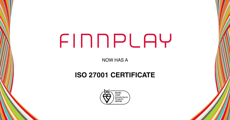 ISO 27001 certificate